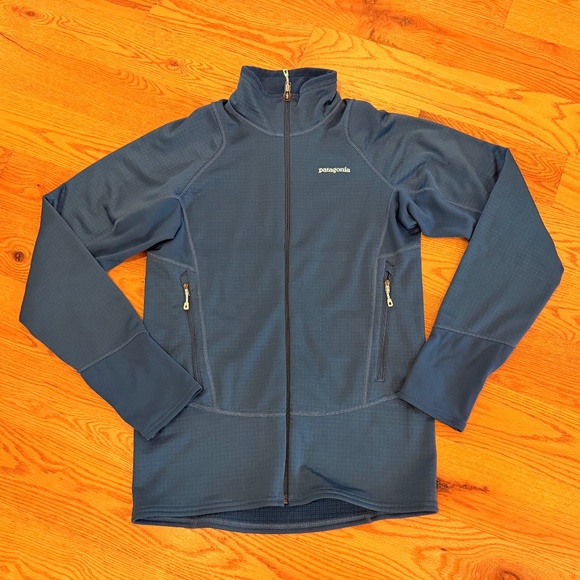 Patagonia Men's R1 Fleece Jacket in Blue (Size Small) - Picture 1 of 11